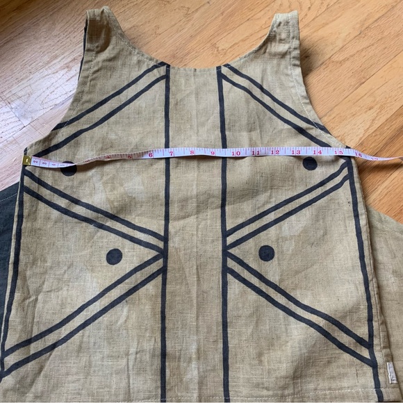 ✨SOLD✨Handmade, hand dyed, plant dyed wrap tank size small Etsy Kemi - Picture 10 of 12